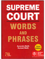 Supreme Court Words and Phrases - Mahavir Law House(MLH)
